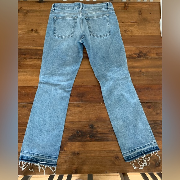 DL1961 Mara InstaSculpt Straight Leg Crop Jeans - Glacier - Picture 4 of 10